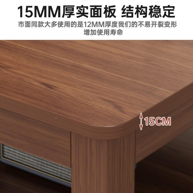 轻奢茶几家边几收IFF客用厅角几沙桌发边柜双层纳出租房方阳台简