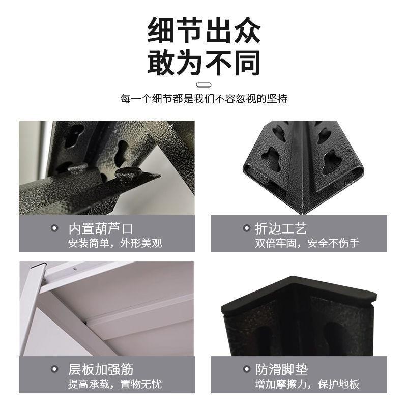 储家用多阳台货架厨房置物架钢层落地仓库杂物间物架商用超市XX77