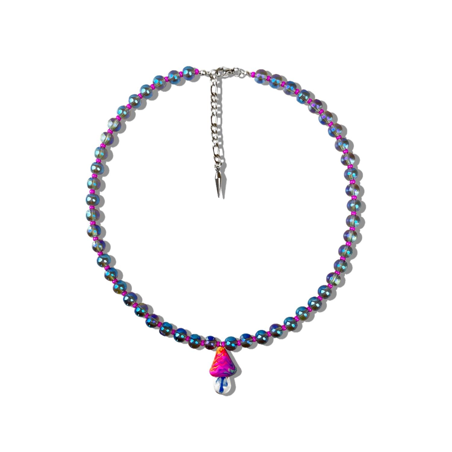 TROPHYBLING丨幻彩蘑菇项链