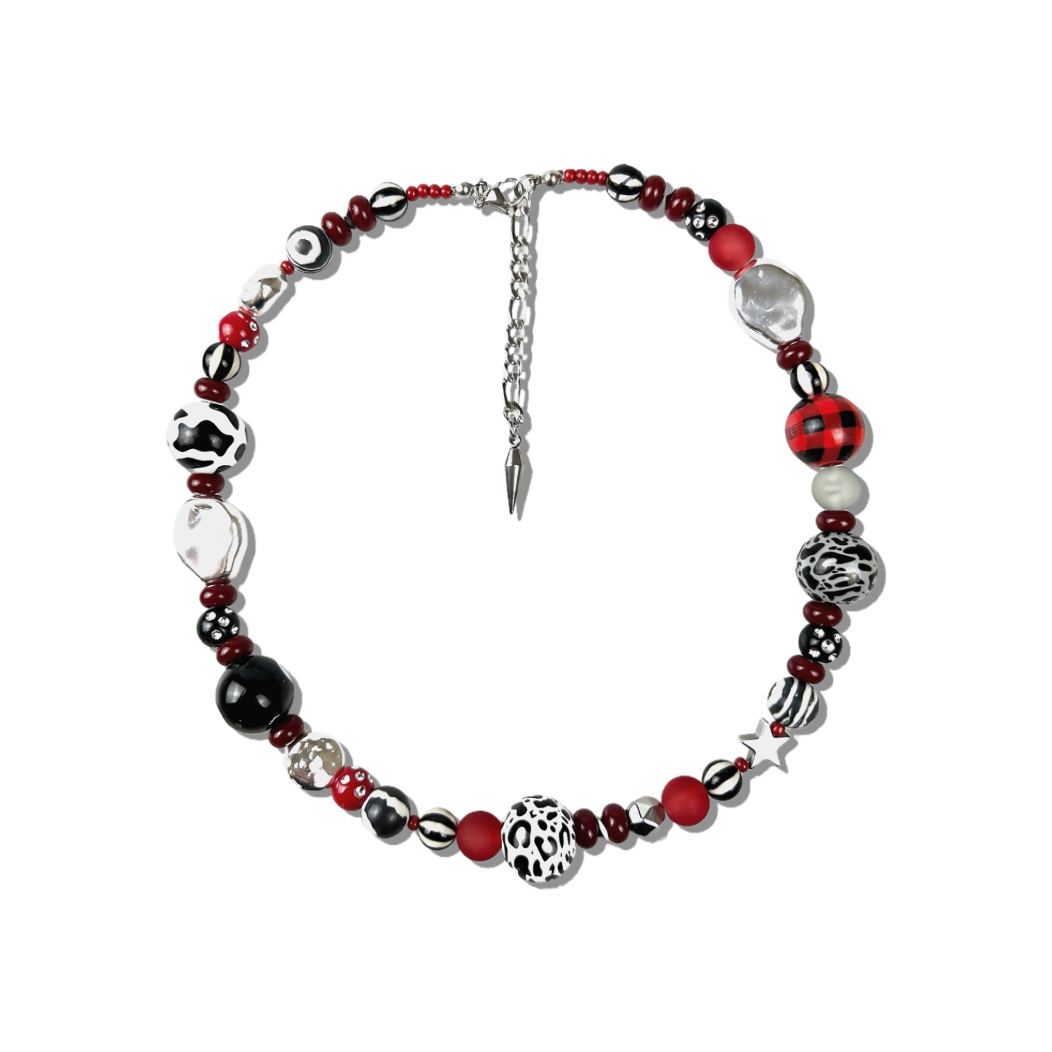 废花瓶原创设计长编绳款项链