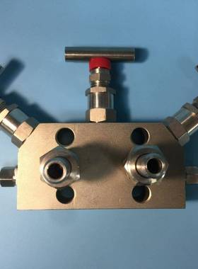 配罗斯蒙特EJA用3051共面法兰型三阀组共面型三阀组差压三阀组