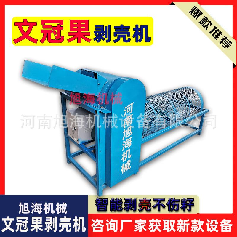 新款文冠果剥壳机文官果木瓜龙果龙瓜去壳取籽设备脱壳分离加工机