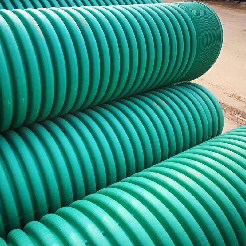 FRPP双壁加筋波纹管大口径双壁SN6环刚度排污市政安徽厂家排水管