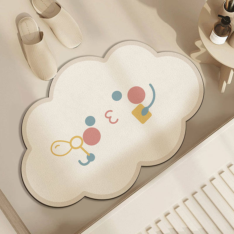 软硅藻泥浴室吸水速干地垫防滑卫生间厕所脚垫淋浴房地毯家进门垫,居家布艺,地毯,淘宝优惠券,粉丝福利购,淘宝优惠卷