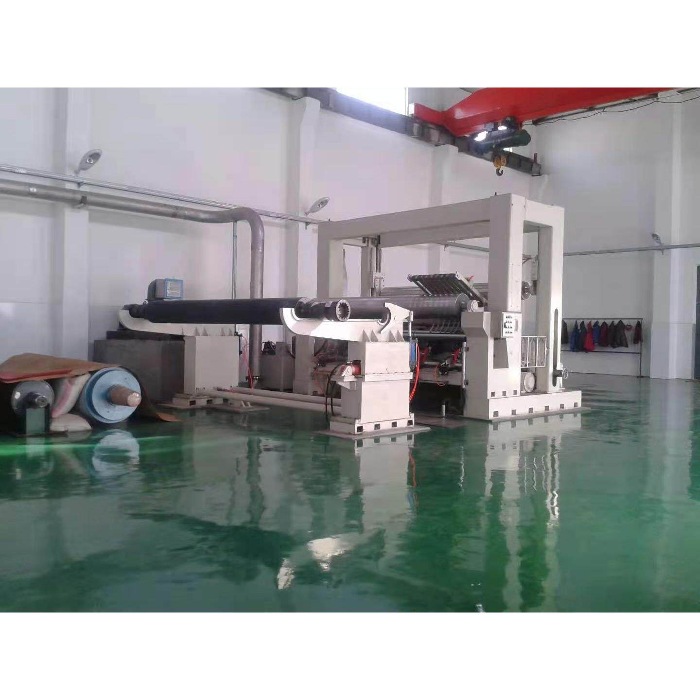 厂家供应造纸机械 框架式下引纸复机 纸张初步卷成原纸辊复卷机