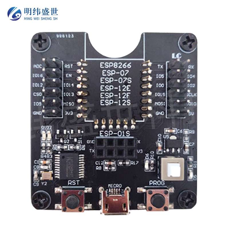 ESP8266测试架 烧录器 开发板WIFI模块 01 01S 12E 12F 12S 18T
