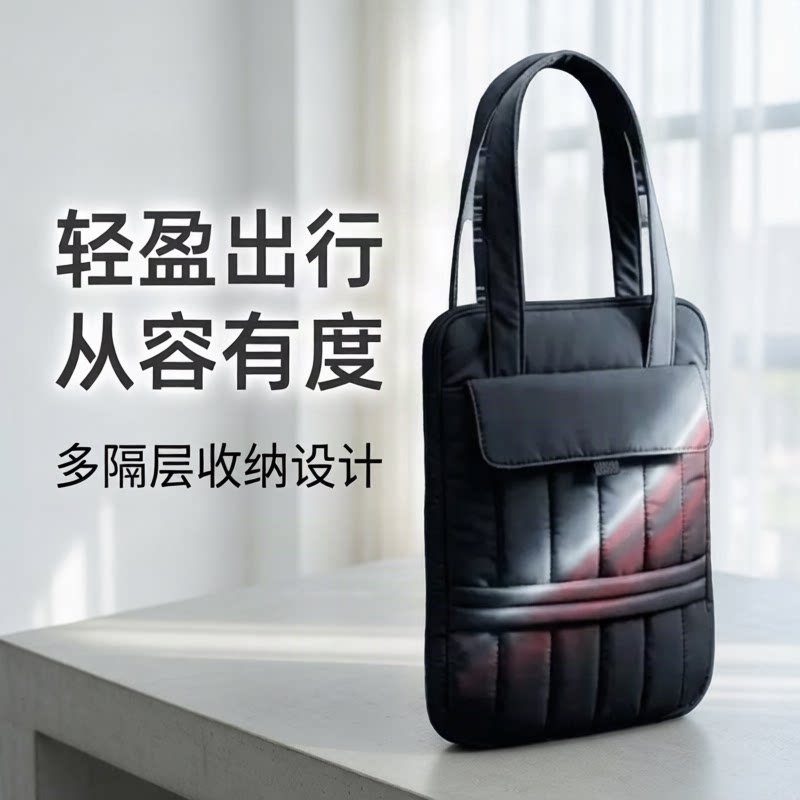 秋冬新款多用途通勤托特电脑包