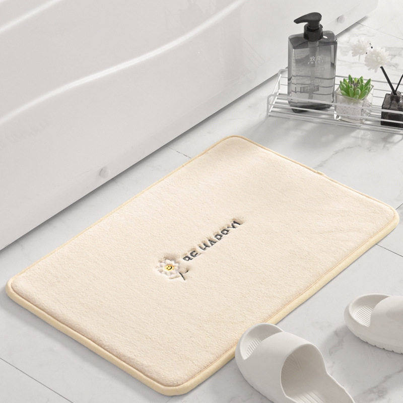 绣花入户地垫进门门垫厕所吸水脚垫卫生间地毯浴室防滑垫玄关,居家布艺,家用脚垫,淘宝优惠券,粉丝福利购,淘宝优惠卷