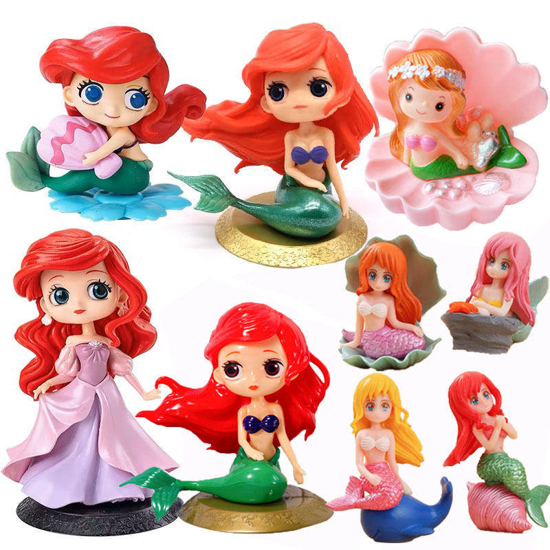 网红美人鱼公主蛋糕装饰摆件海洋主题儿童女孩仙女生日烘焙甜品台,节庆用品/礼品,气球,淘宝优惠券,粉丝福利购,淘宝优惠卷