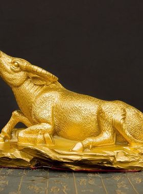 铜牛十个生肖牛铜牛摆件客厅办公室工艺品