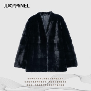 进口水貂外套LY2588 北欧传奇 小狐狸专属