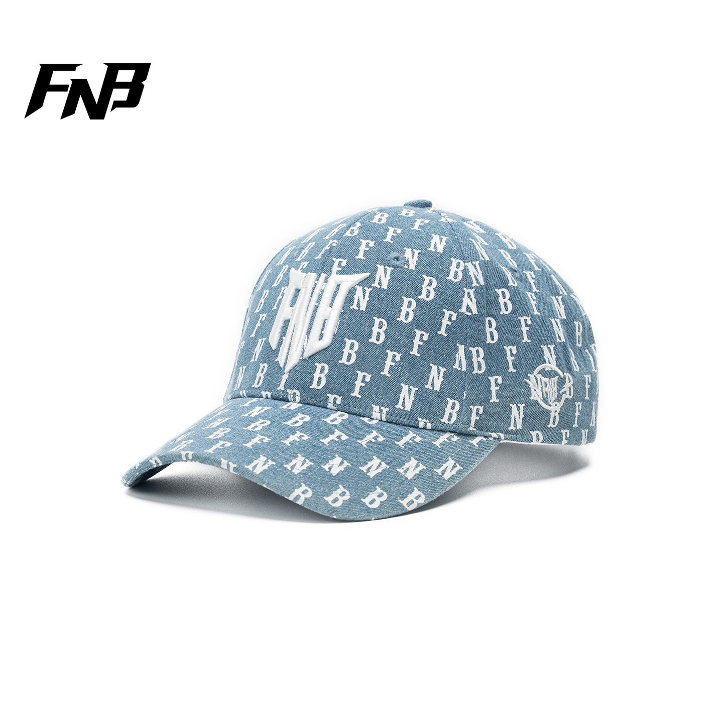 FNB棒球帽运动户外鸭舌帽男女情侣中性LOGO刺绣徽标满印纯棉休闲