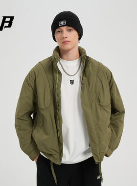 FNB美式夹克90鸭绒羽绒服男女冬季外套保暖上衣立领潮流户外工装