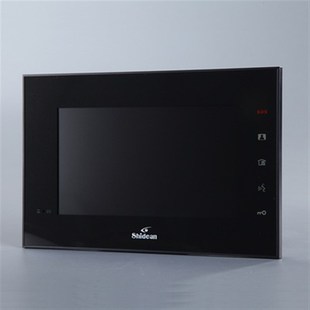 视得安2009可视对讲门铃电话7寸彩色可视分机挂架用小区楼层通话