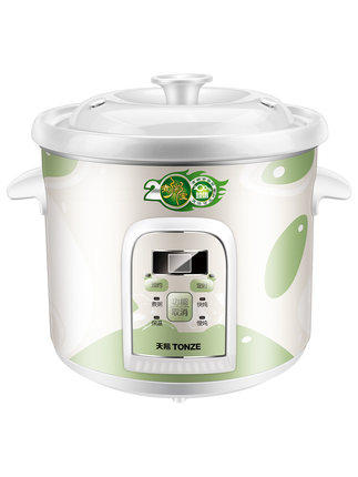 天际煮粥宝全自动电炖锅陶瓷炖锅bb煲家用煮粥煲汤电砂锅大容量盅