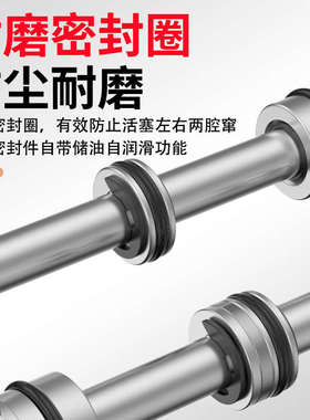 双杆双轴双出滑台气缸STMB10/16/20-25-25-50-75-100-125-200-S