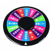 夜光大号加厚娱乐转盘酒吧KTV游戏转盘 亚克力转盘 娱乐喝酒转盘