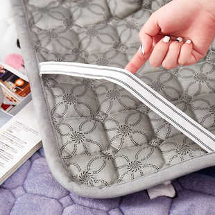 加绒床垫软垫冬季床褥垫床垫子法兰绒一米八五二1.35床被毛毯铺床