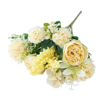速发Exquisite Garland Decor Faux Silk Flower Fake Flower Lon