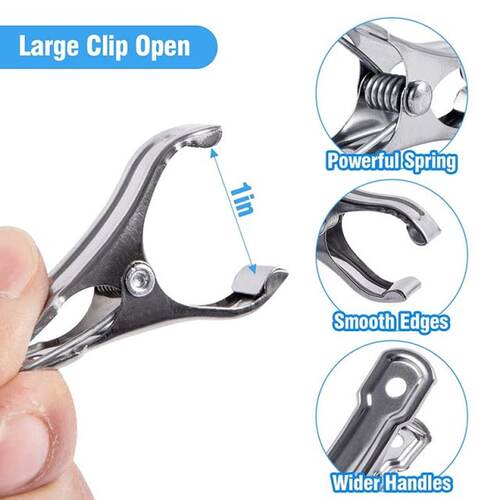 极速150 PCfS Clothes Clips Garden Clips,Greenhouse Clamps St