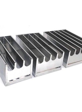 极速加厚不锈钢刀箱 q酒店大菜刀架子刀盒厨房刀座多格厨房刀具收