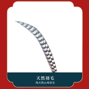 极速灵羽儿童翎羽古典舞蹈道v具天然翎毛表演舞俏花旦京剧戏曲京