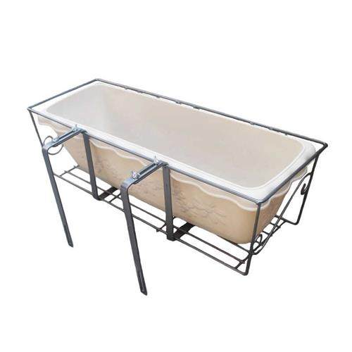 极速可调式加粗花架长方形花藤y挂架花园围墙可挂露台栏杆架子护