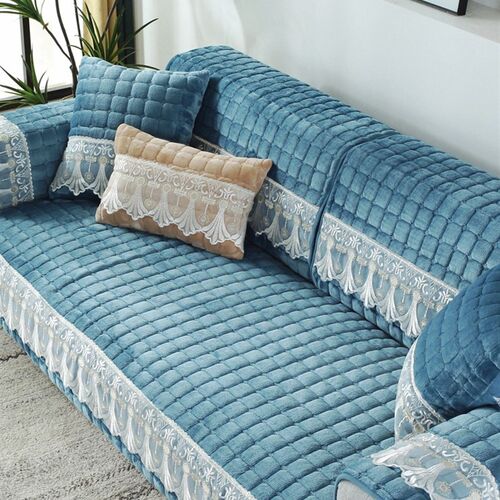 新品Winter sofa cumshion four thick sklTippery universal sof