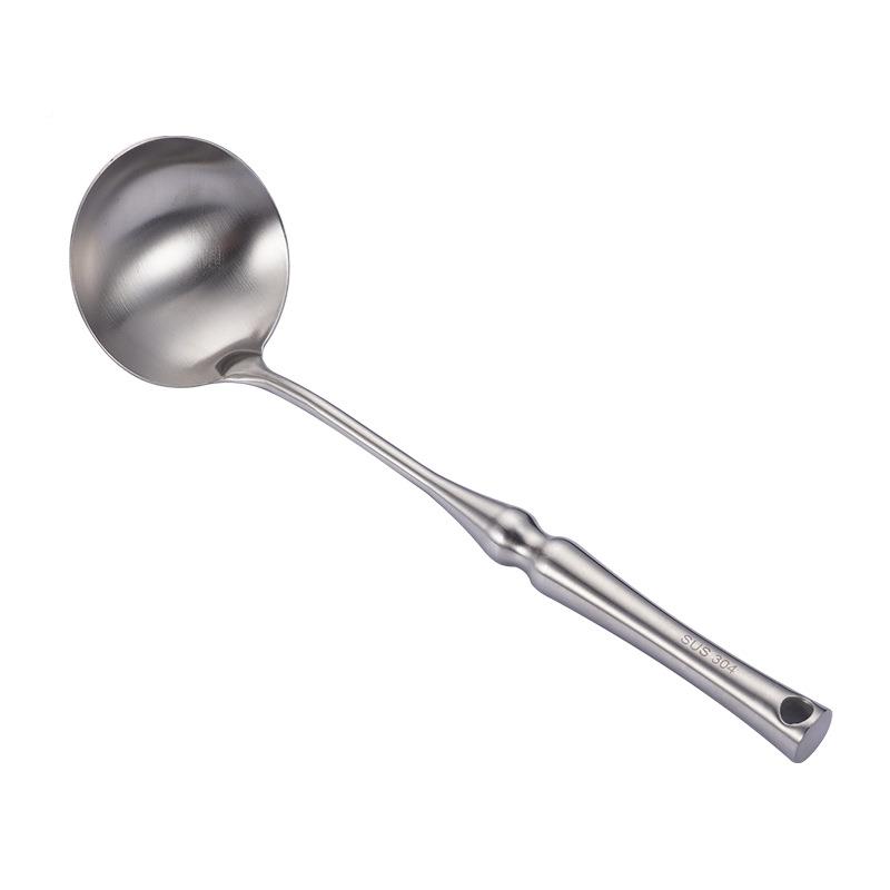 极速新款30锈钢锅070铲勺套菜装家用炒铲汤勺O4漏勺煎铲烹饪厨不