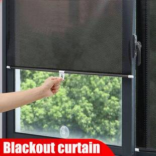 Suyction blinds Roller Blackout curtains Cup 极速Sunshade