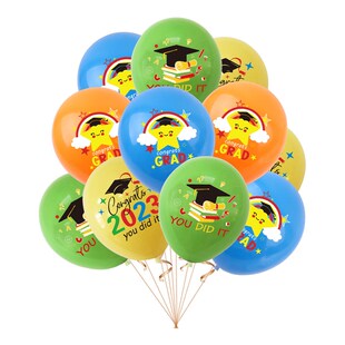 新品Graduation Seasonq 12inch Latex Balloons We Did It  Ball