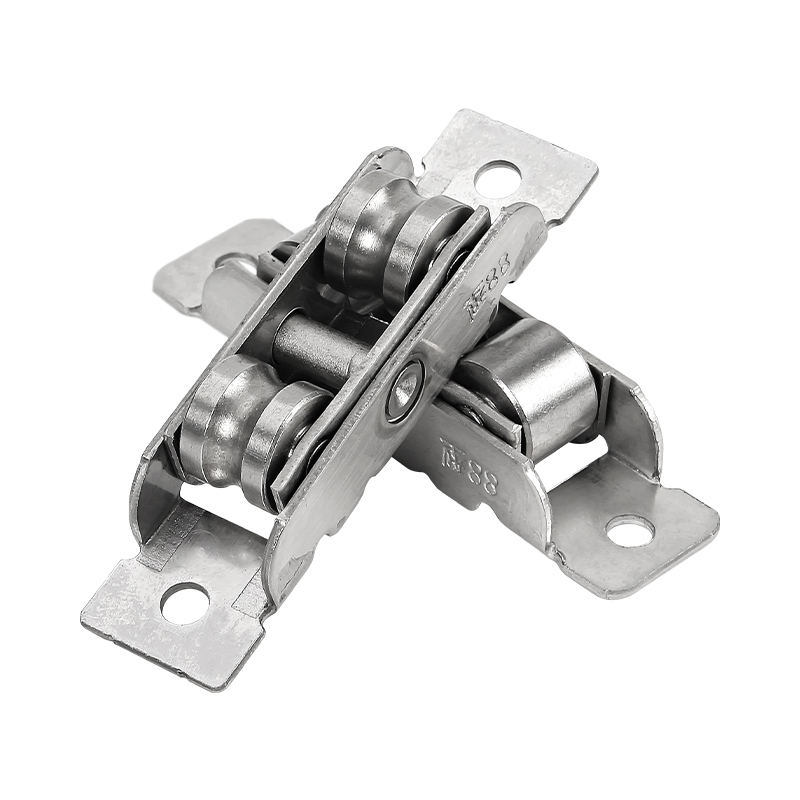 4个装塑钢推拉门窗滑轮304不锈钢双轮7788型老式窗户滚轮移门轮子