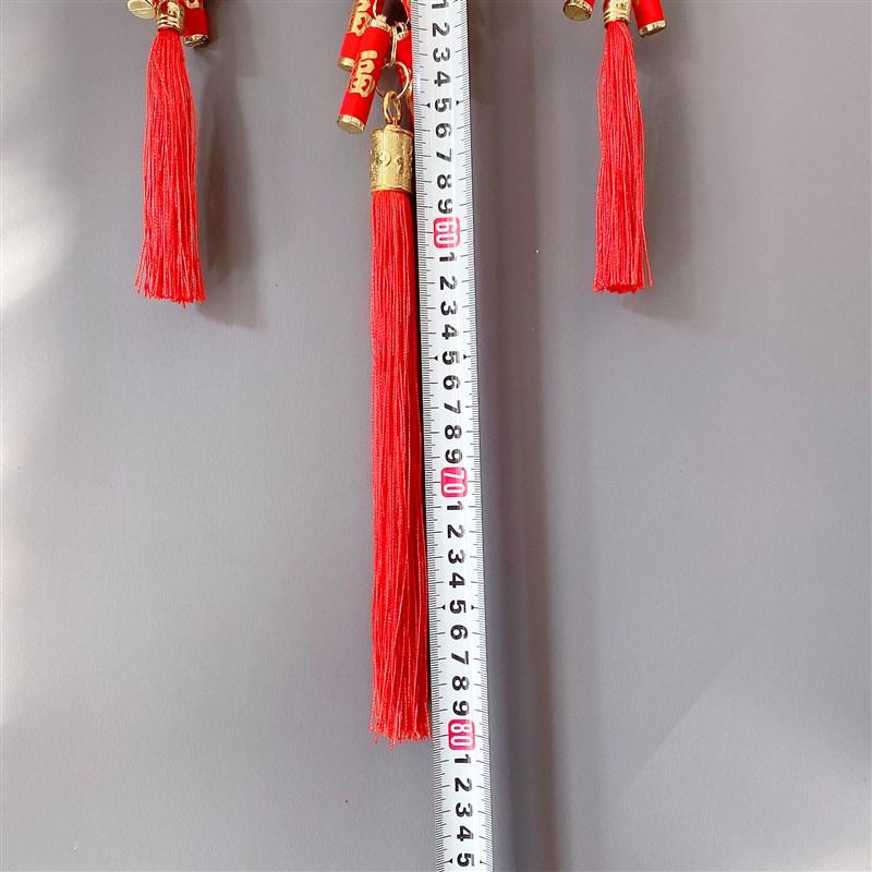 【御千姿】新款春节挂饰春福挂鞭炮中国结