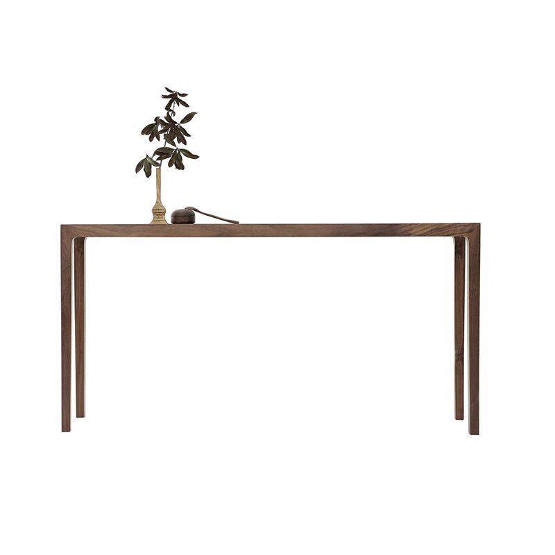 粽角条案/黑胡桃条桌边几实木供台供桌条几新中式香案玄关窄桌