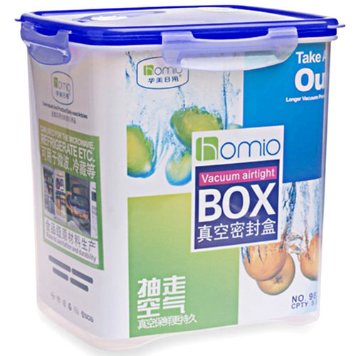 抽真空密封食品牛奶保鲜盒K防潮F大容量冰箱C商用L米粮储物存放桶