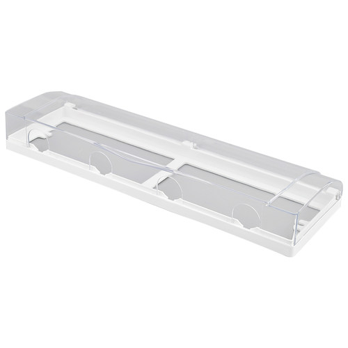 86型四位插座防溅盒四联连体开关面板保护罩浴室卫生间电源防水盒