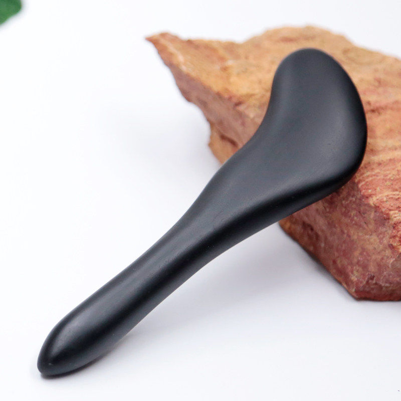 菲份砭石面部拨筋棒女眼部刮痧板脸部美容棒点穴棒拨经棒经络通用