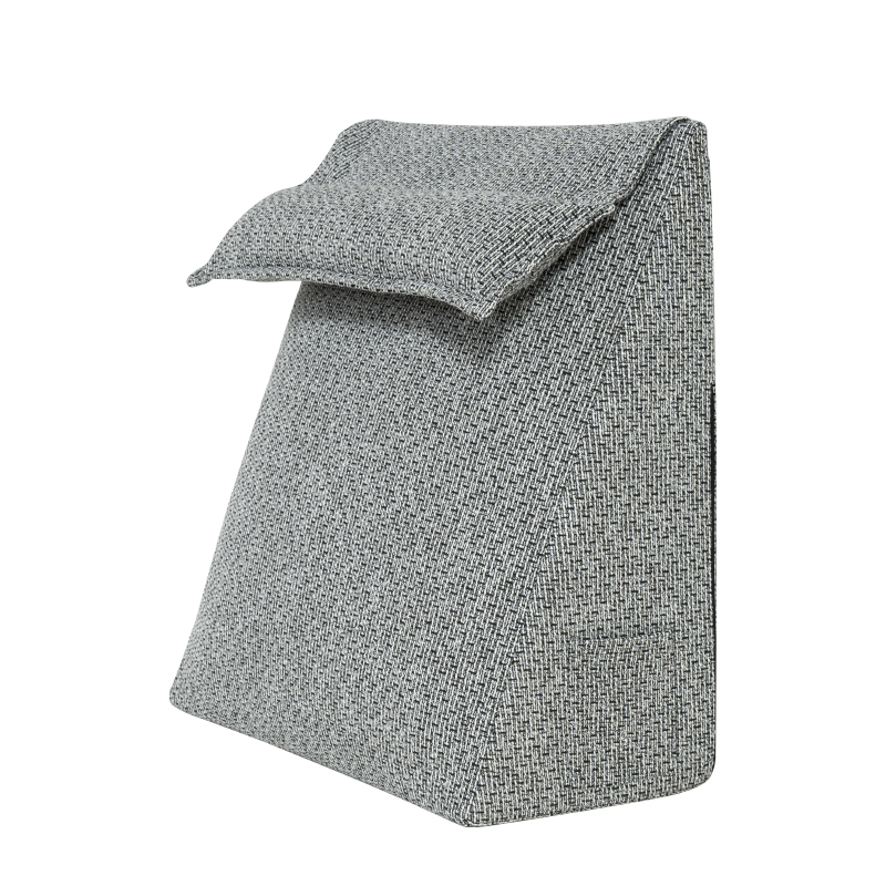 老人牀头大靠背靠枕孕妇牀上靠垫术後三角枕头胃食管防反流斜坡垫