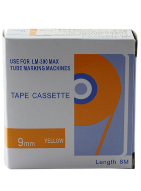 适用MAX线号机LM-380EZ LM-390A不干胶标签贴纸309W硕方9MM贴纸芯