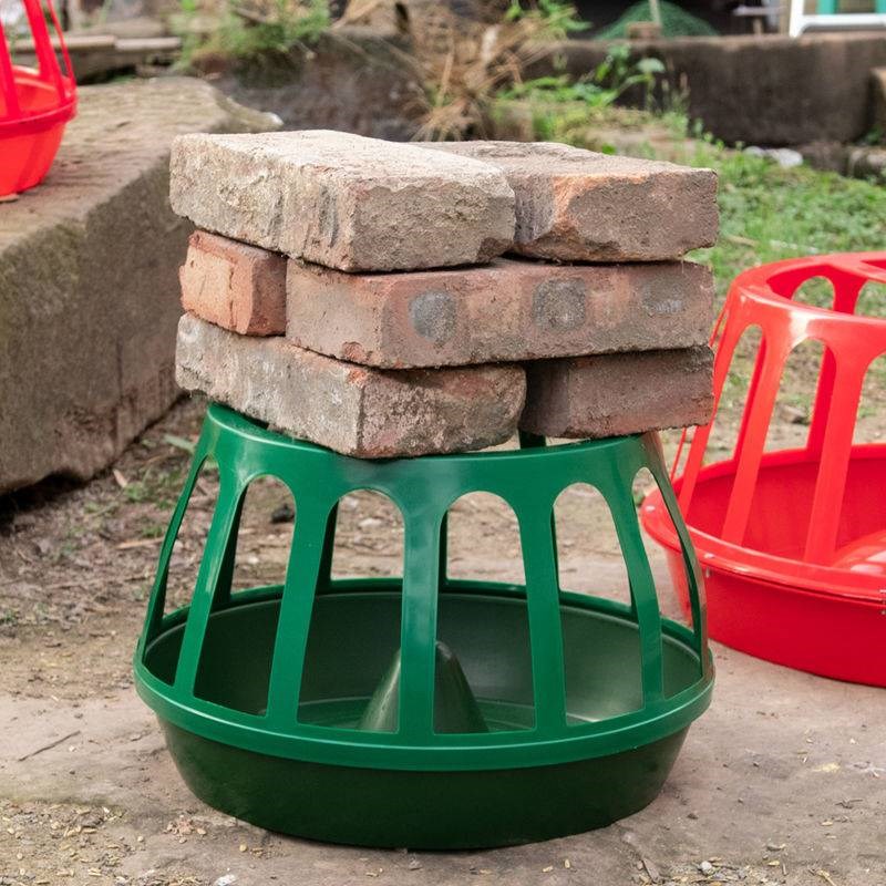 喂鸡食槽养鸡神器鸡笼喂食器养殖设备饲料桶自动喂鹅鸭喂鸡盆家用