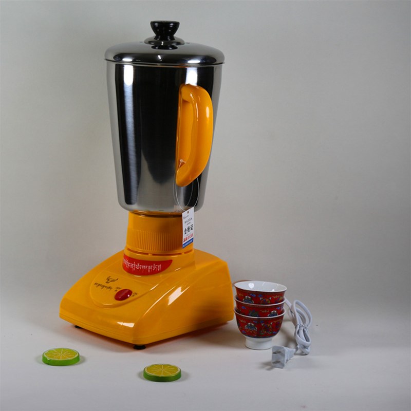 酥油搅拌机酥油茶机全钢单键多键电动快速家用电打茶机藏茶搅拌机