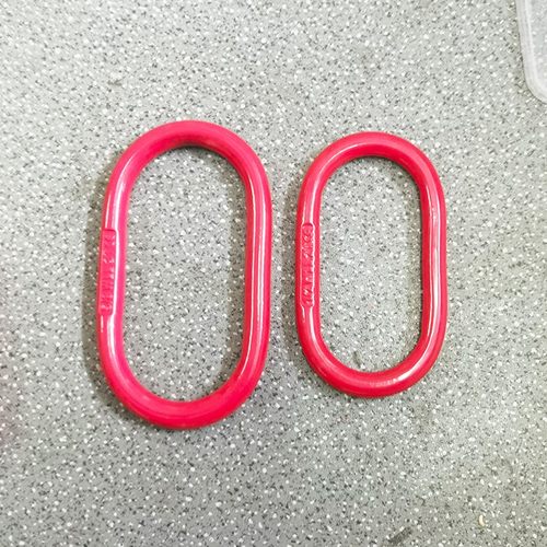 吊环椭圆形强力环链条索具配件钢圈长圆吊环锰钢强力圈挂环子母环