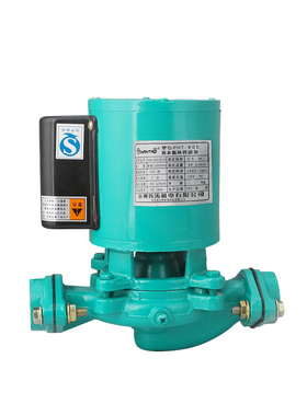 立式热水循环帮浦管道泵地暖暖气加压泵空气能锅炉屏蔽泵90E125E