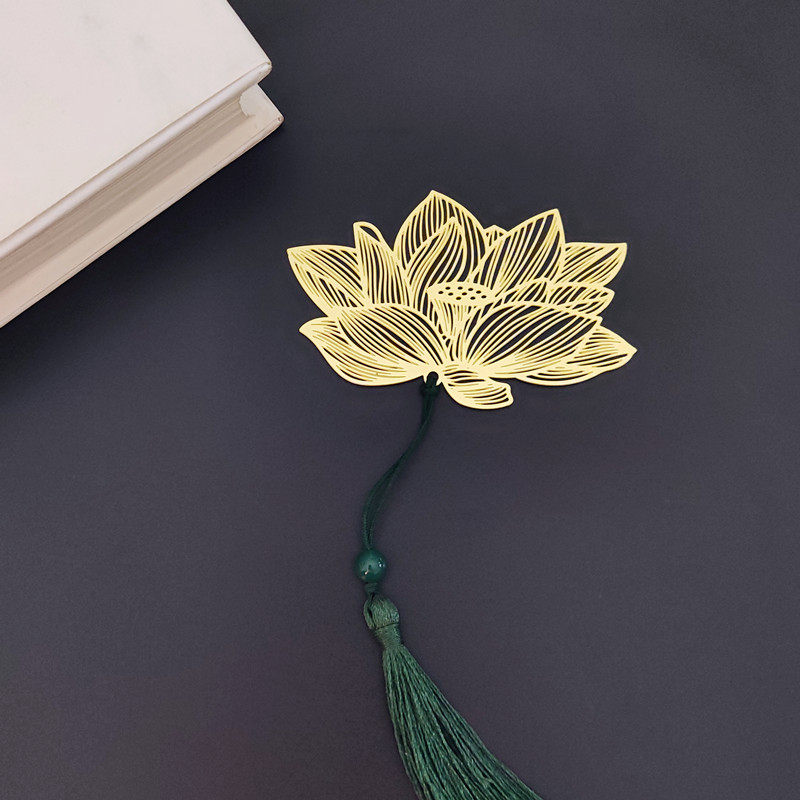 文艺镂空创意黄铜金属叶脉书签复古典荷花古风送老师学生生日礼物,文具电教/文化用品/商务用品,书签,淘宝优惠券,粉丝福利购,淘宝优惠卷