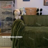 复古沙发盖布高级全盖盖巾沙发套防猫抓珊瑚绒四季 通用毛毯不粘毛