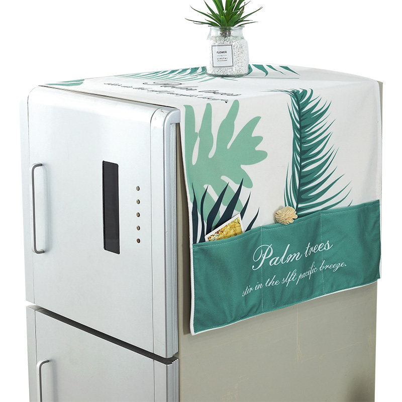 双层加厚冰箱罩巾滚筒洗衣机盖布多用盖巾单开门对开门冰箱防尘罩,居家布艺,万能盖巾,淘宝优惠券,粉丝福利购,淘宝优惠卷