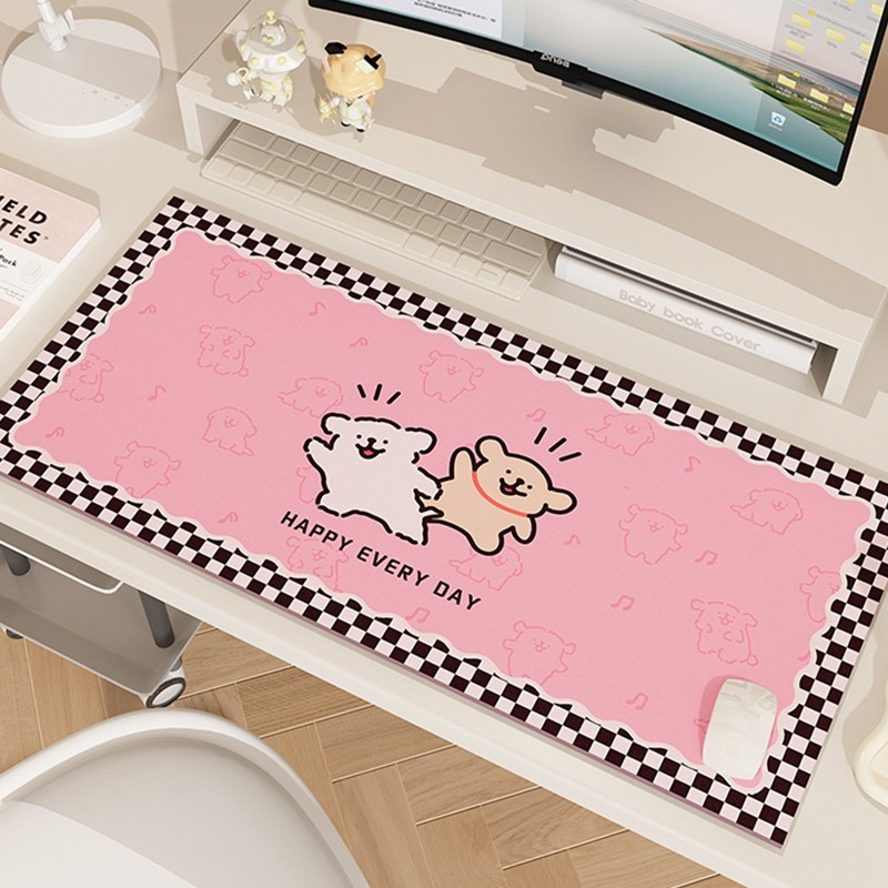 电脑桌垫办公室大号鼠标垫键盘垫学生书桌长方形桌面保护垫可裁剪,居家布艺,桌布,淘宝优惠券,粉丝福利购,淘宝优惠卷