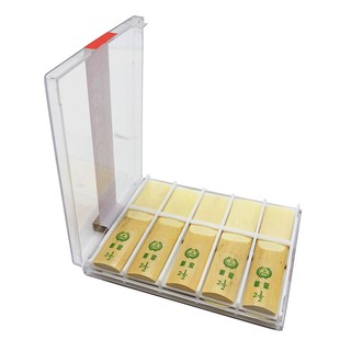 新忠中音高音萨克斯次萨黑管单簧管哨片哨子芦苇2.5号簧片10片/盒