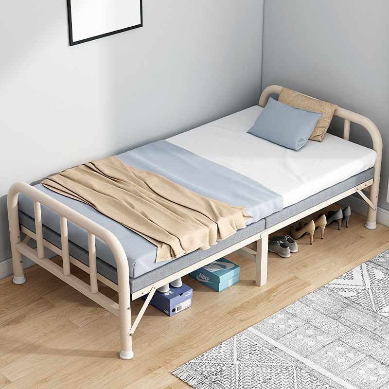 折叠床单人家用简易床办公室午休神器可携式1.2米加固小床成人铁