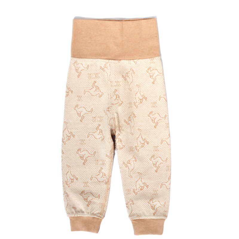 天然彩棉 宝宝秋裤 婴儿纯棉 高腰两用裆裤 婴儿裤子 童装春秋装